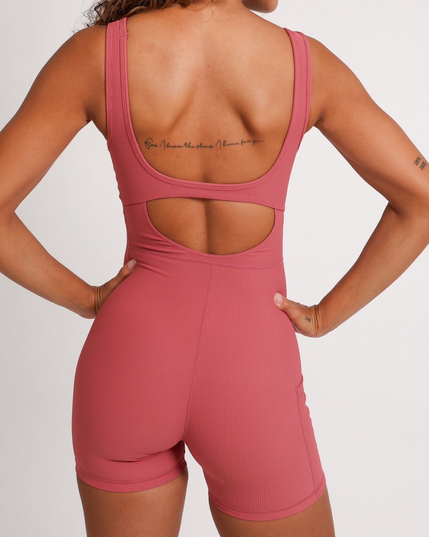 Ribbed Aura Jumpsuit - Girls Day Pink - ABT