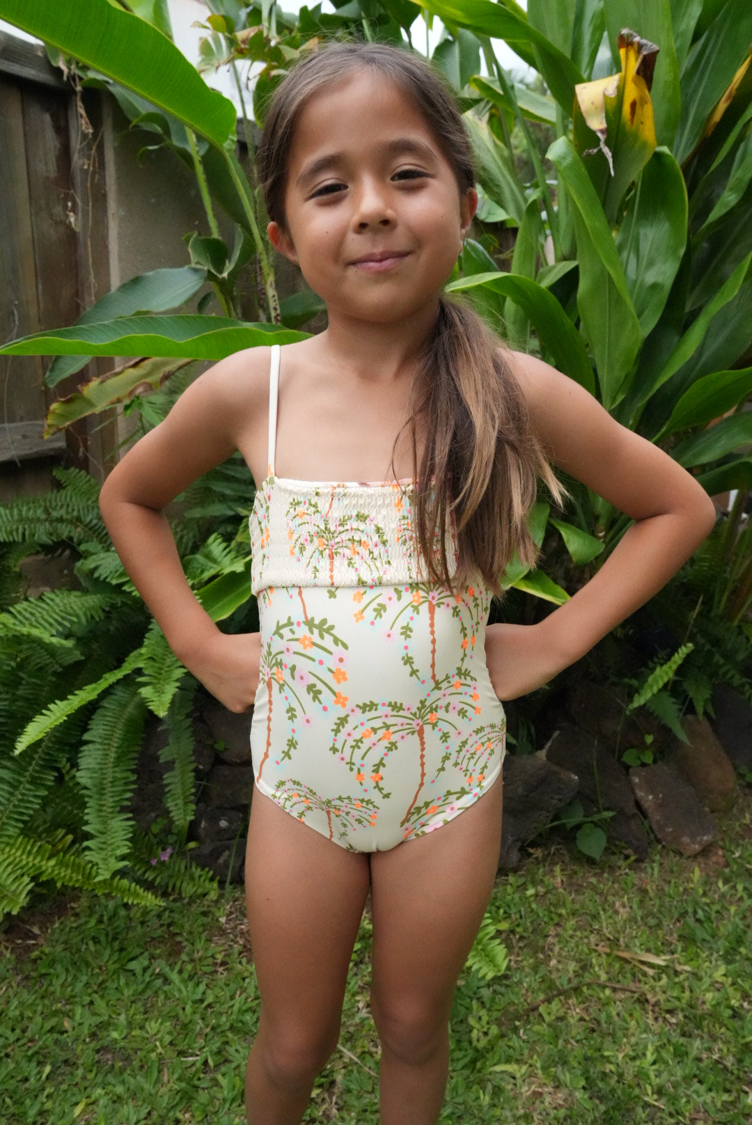 Sandstone Tropics Yvette Girls One Piece - PT3884KKO001
