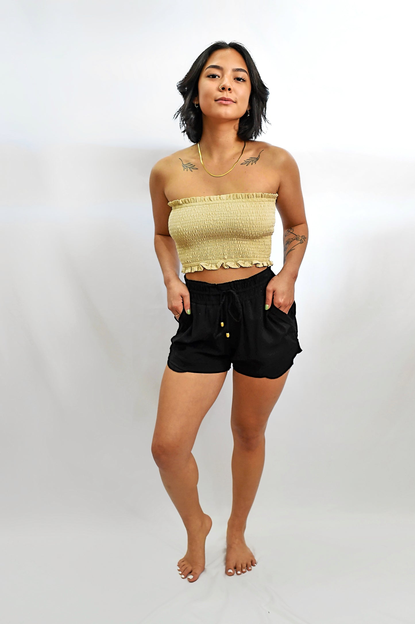 BANDEAU YARA- Solid Creamy- KHUSH 37/38/43/52