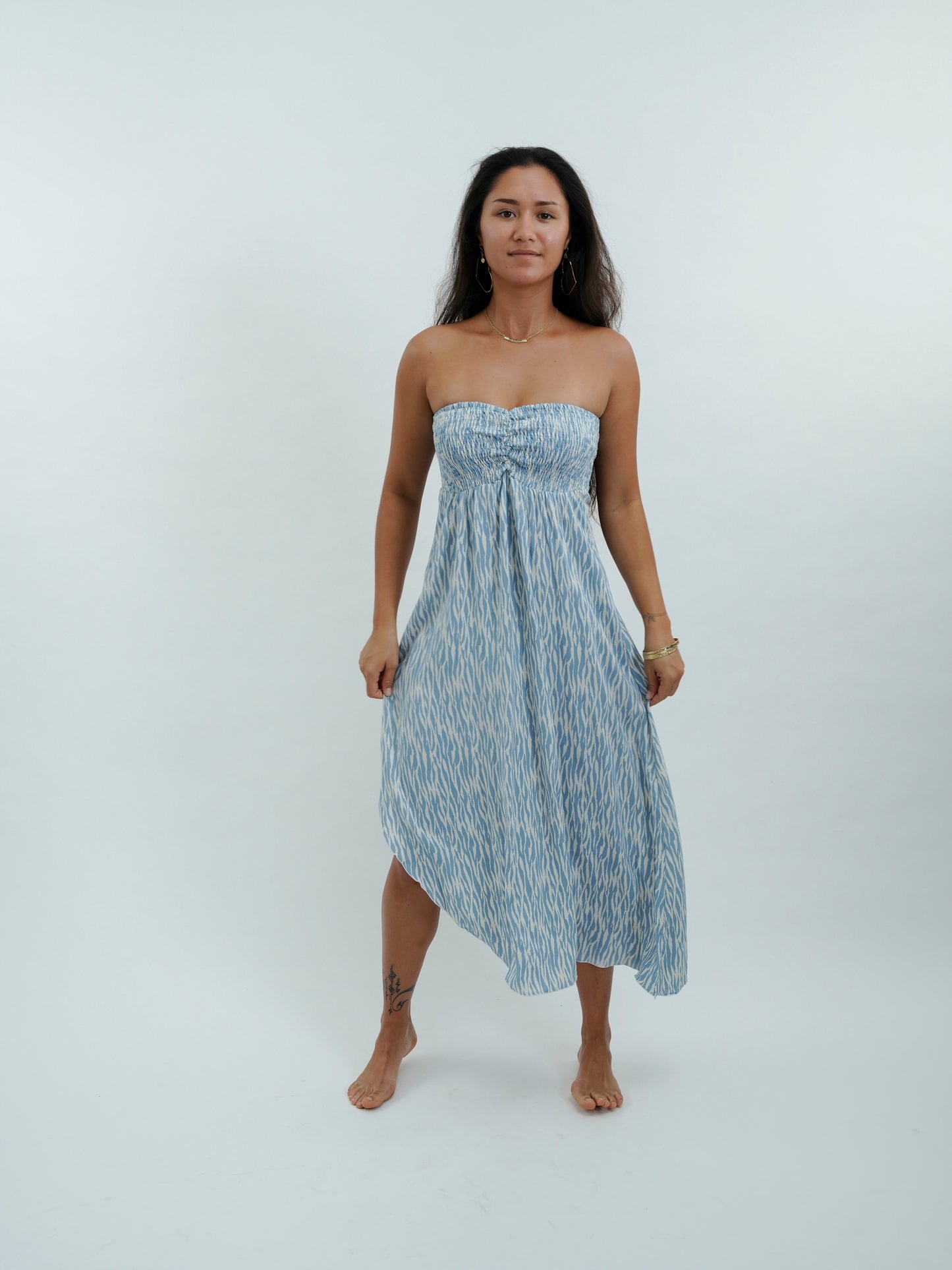 Shayla Dress - Wild Blue