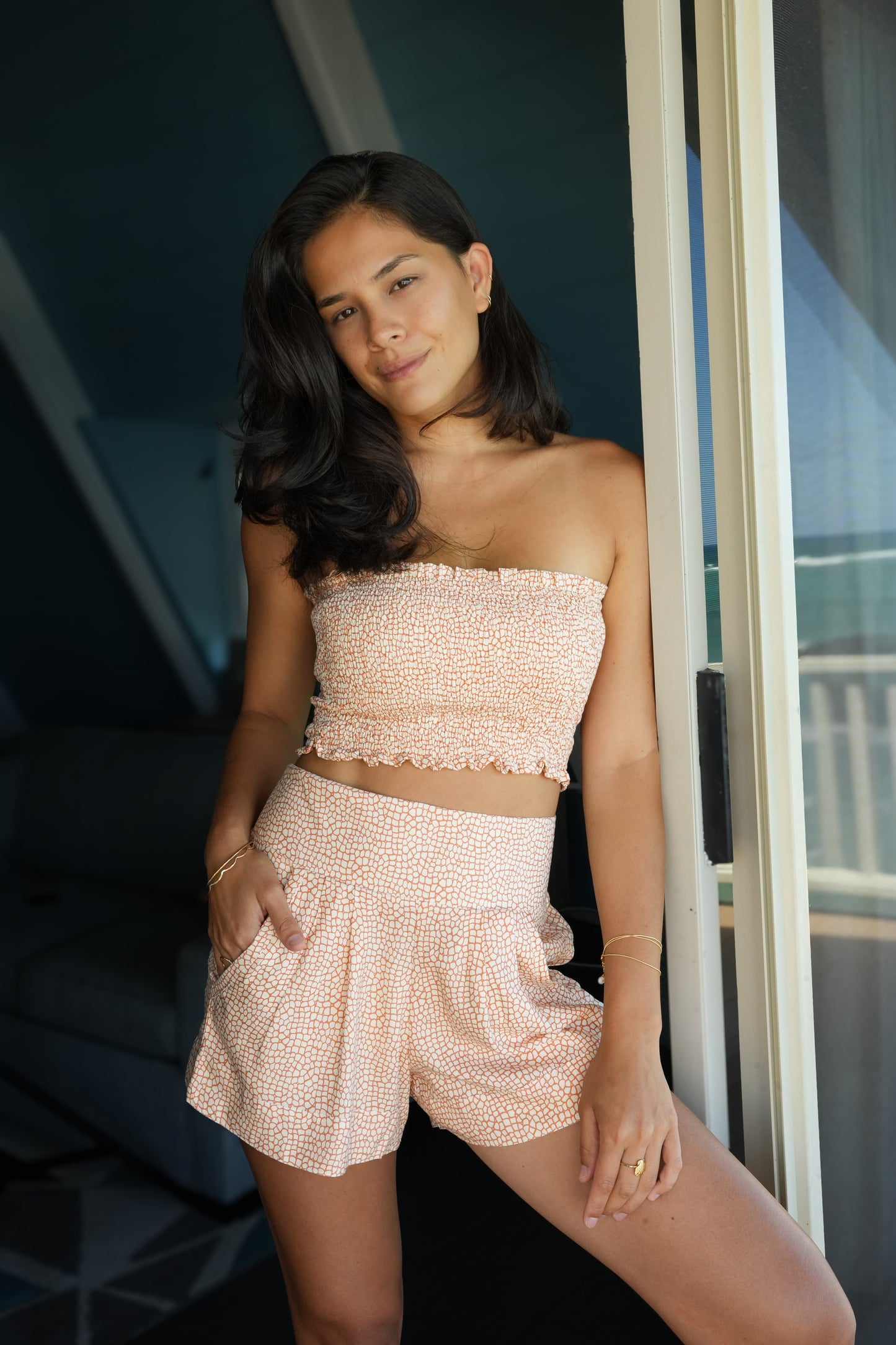 Mar Shorts - Escama Terra