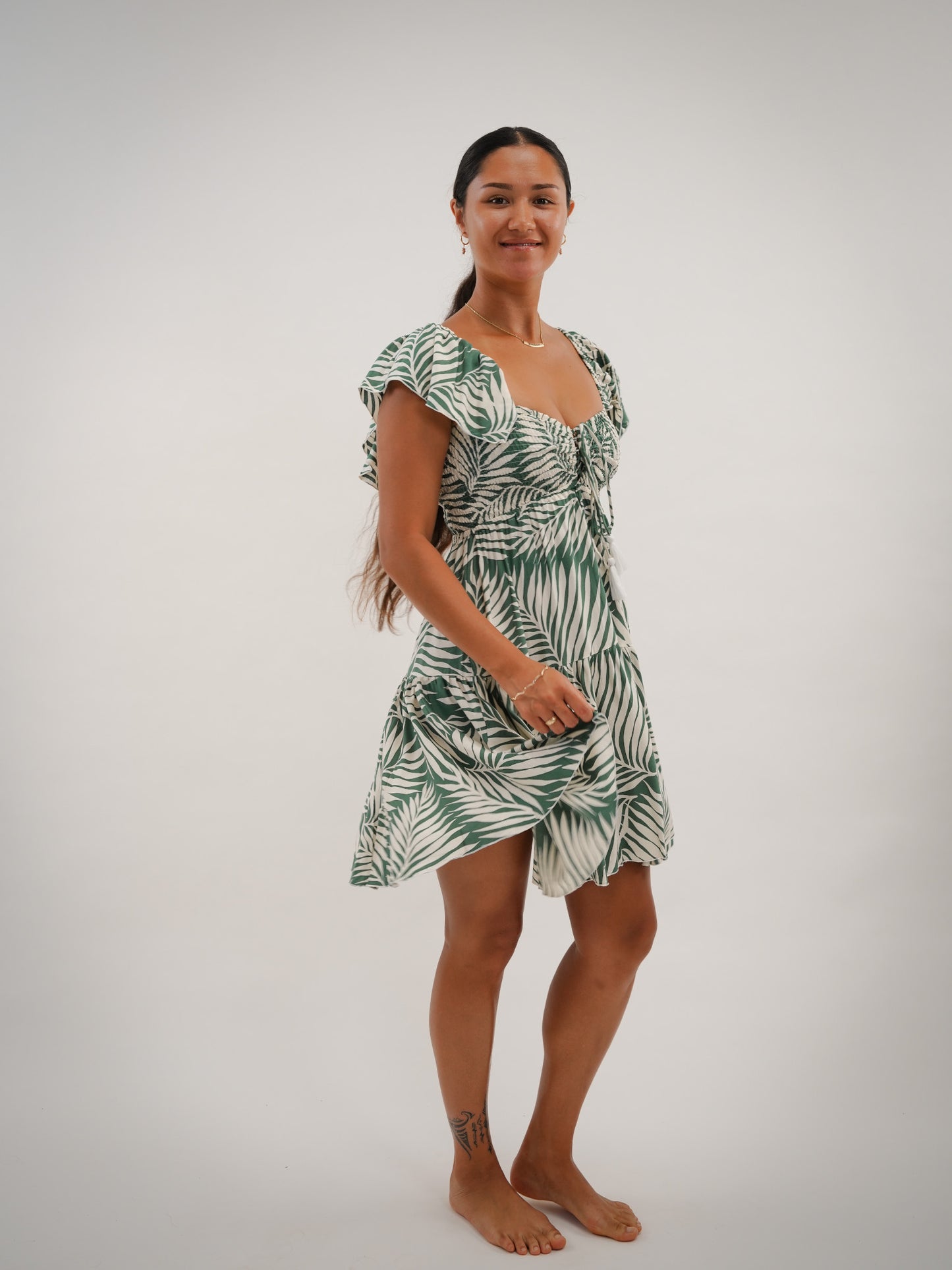 Passione Dress - Drift Green