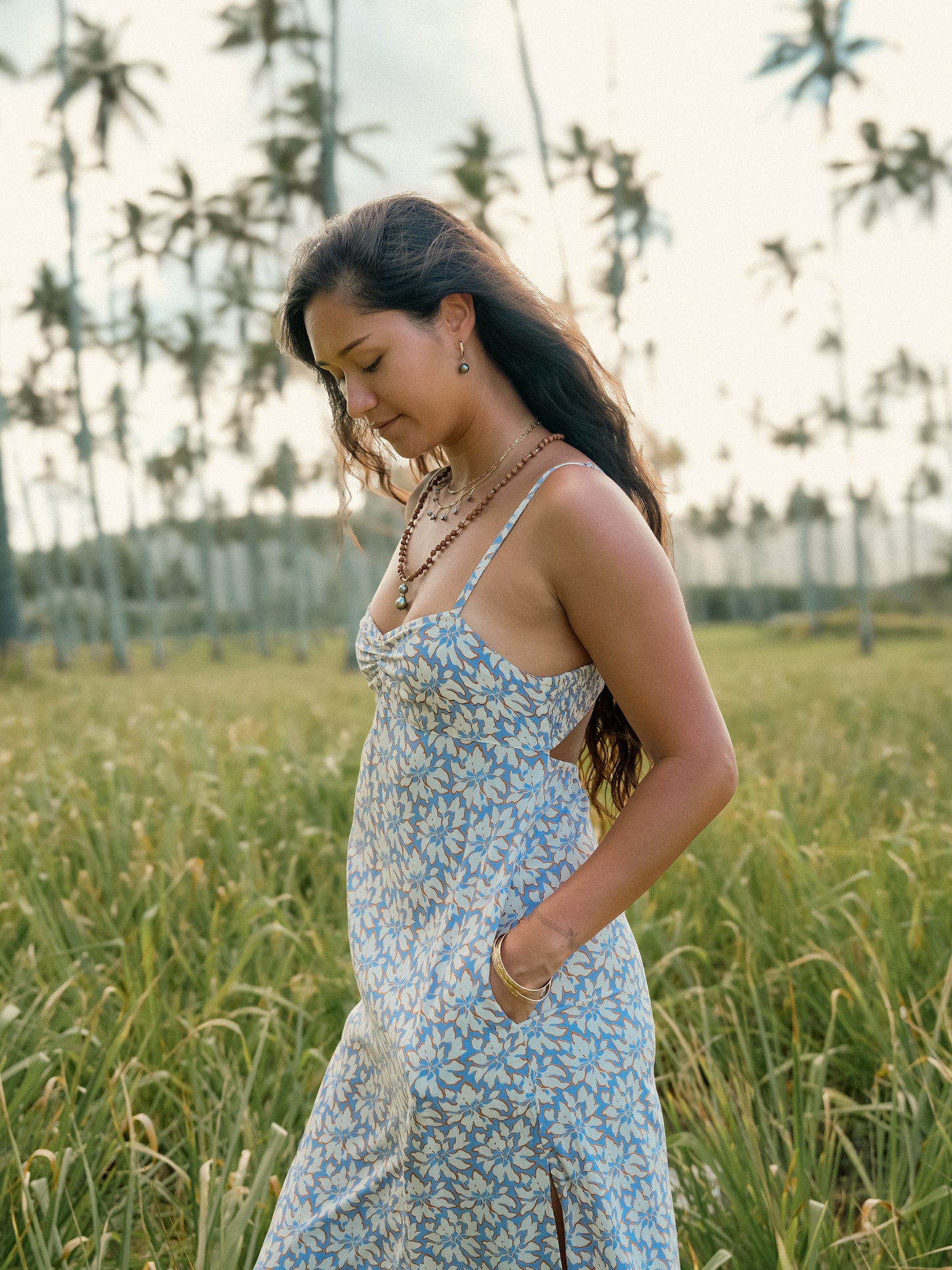 Oliva Dress - Bloomcrest Lavender
