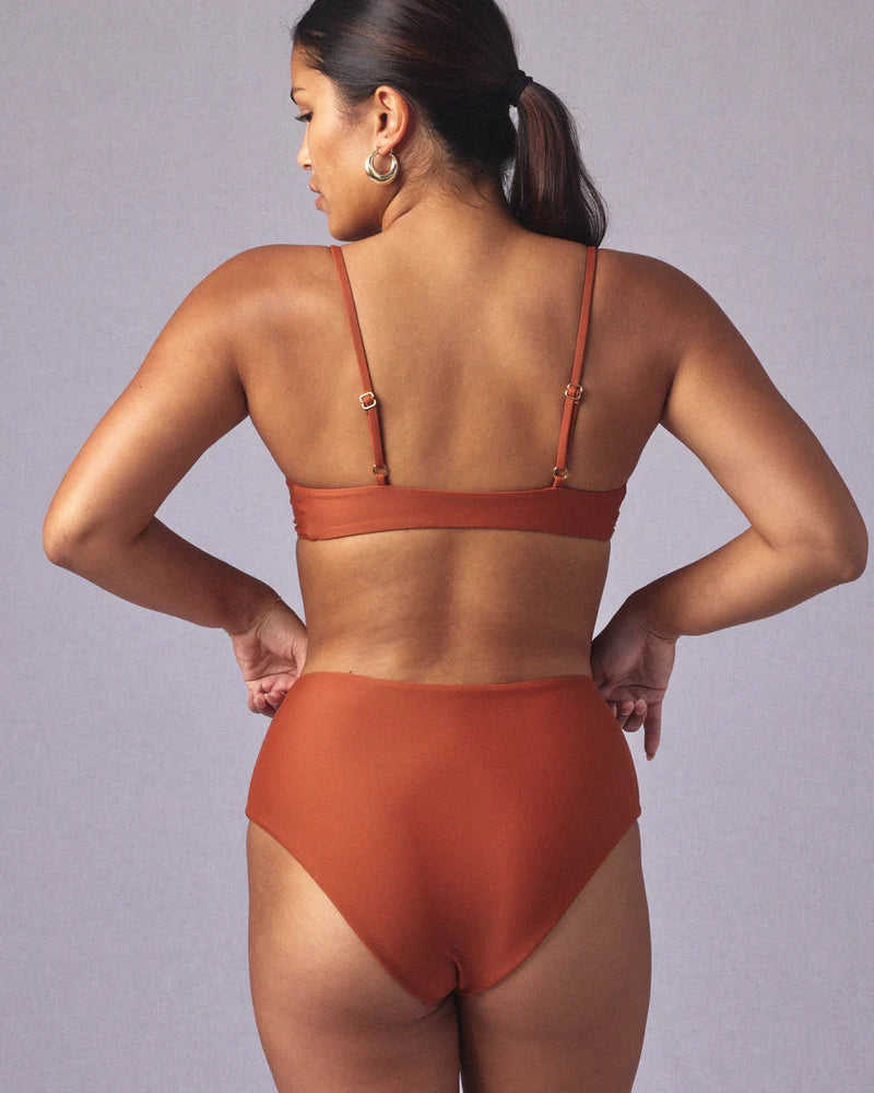 QUEEN'S BOTTOM - BLACK - HAWAII SWIM COLLECTIVE