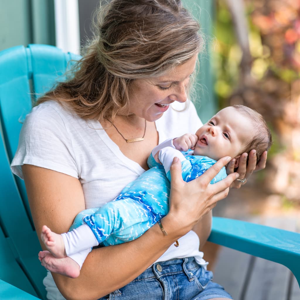 Nalu - Baby Bamboo Coverall - Coco Moon