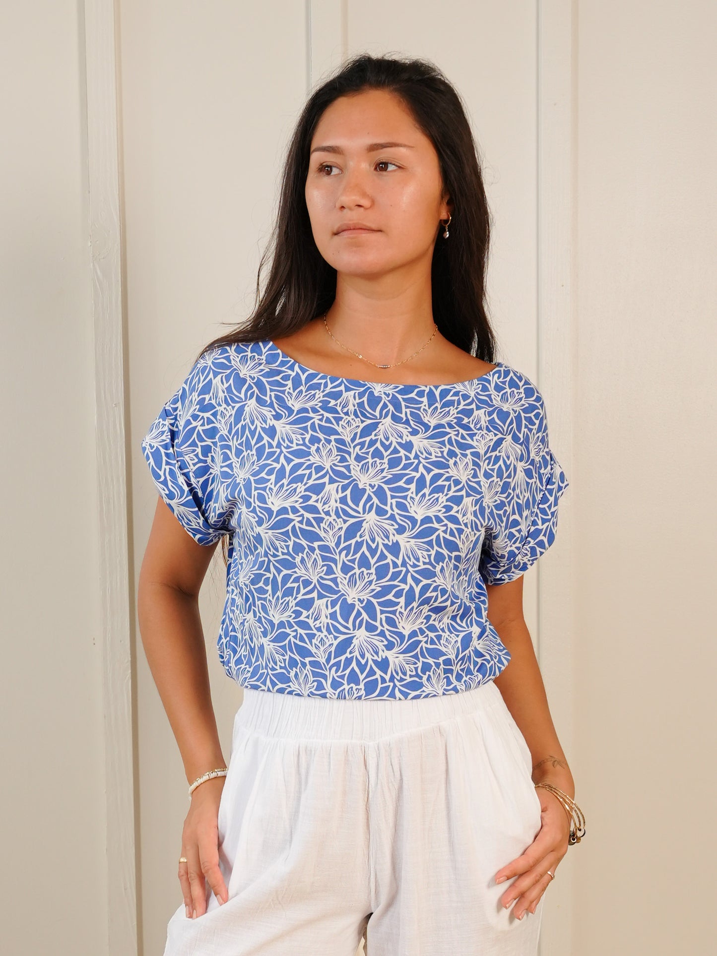 Mareva Top - Lysoria Blue
