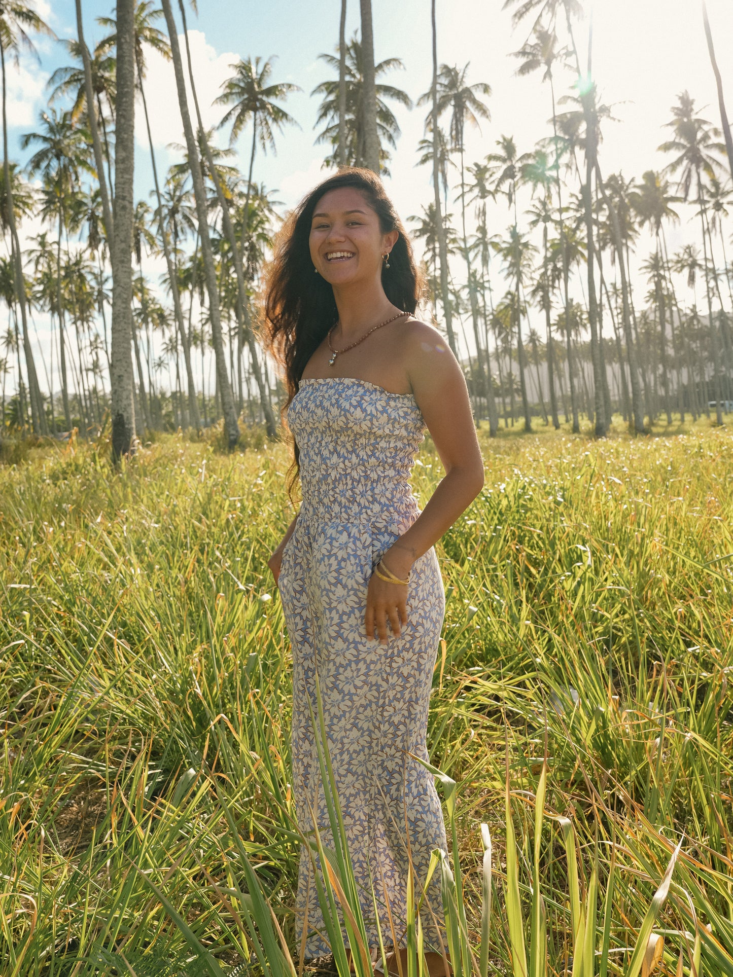 Lawai Jumpsuit - Bloomcrest Lavender