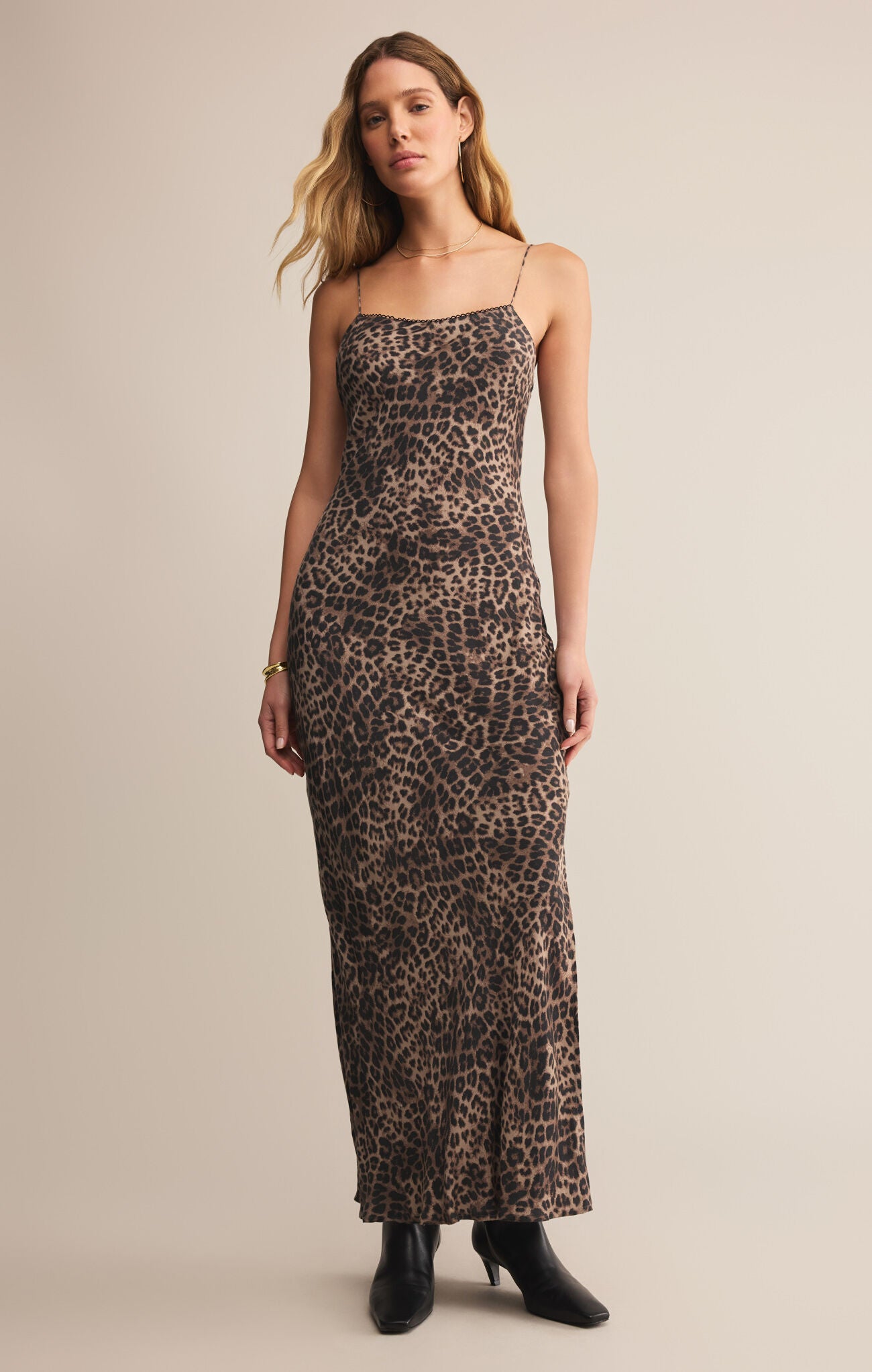 Cielo Leopard Midi Dress- ZSUPPLY