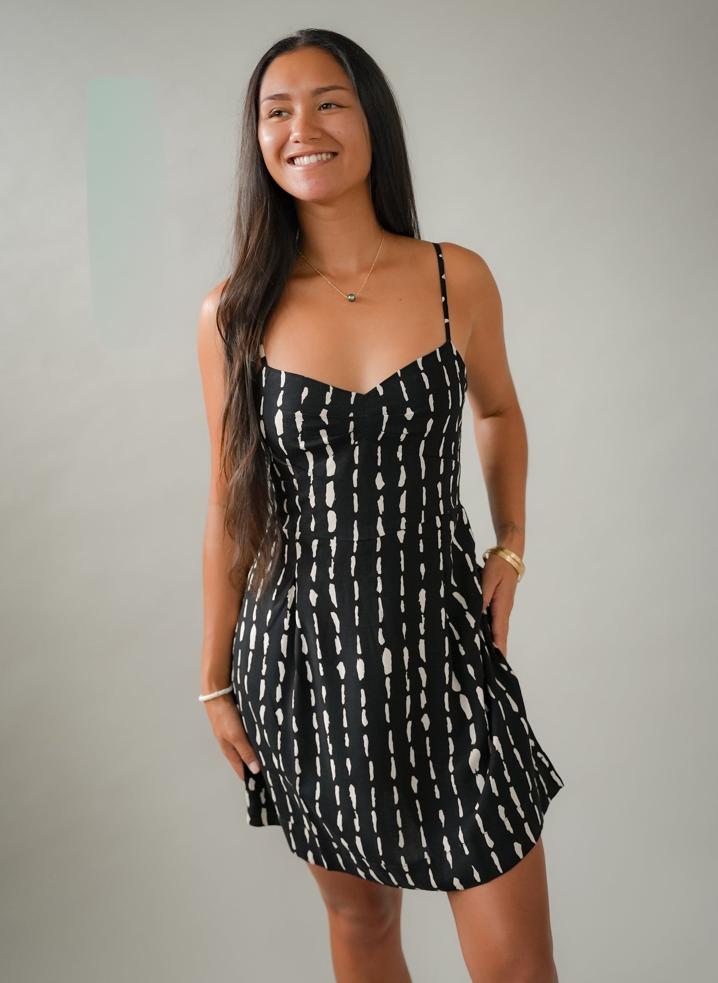 Guapa Dress - Current Black