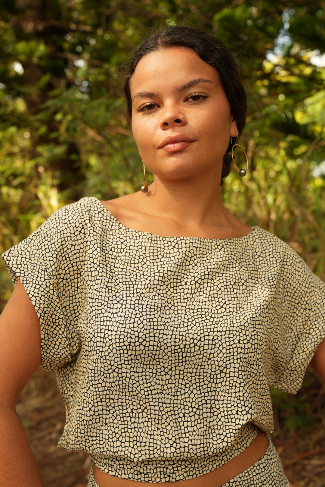 Mareva Top - Escama Black - KHUSH 53