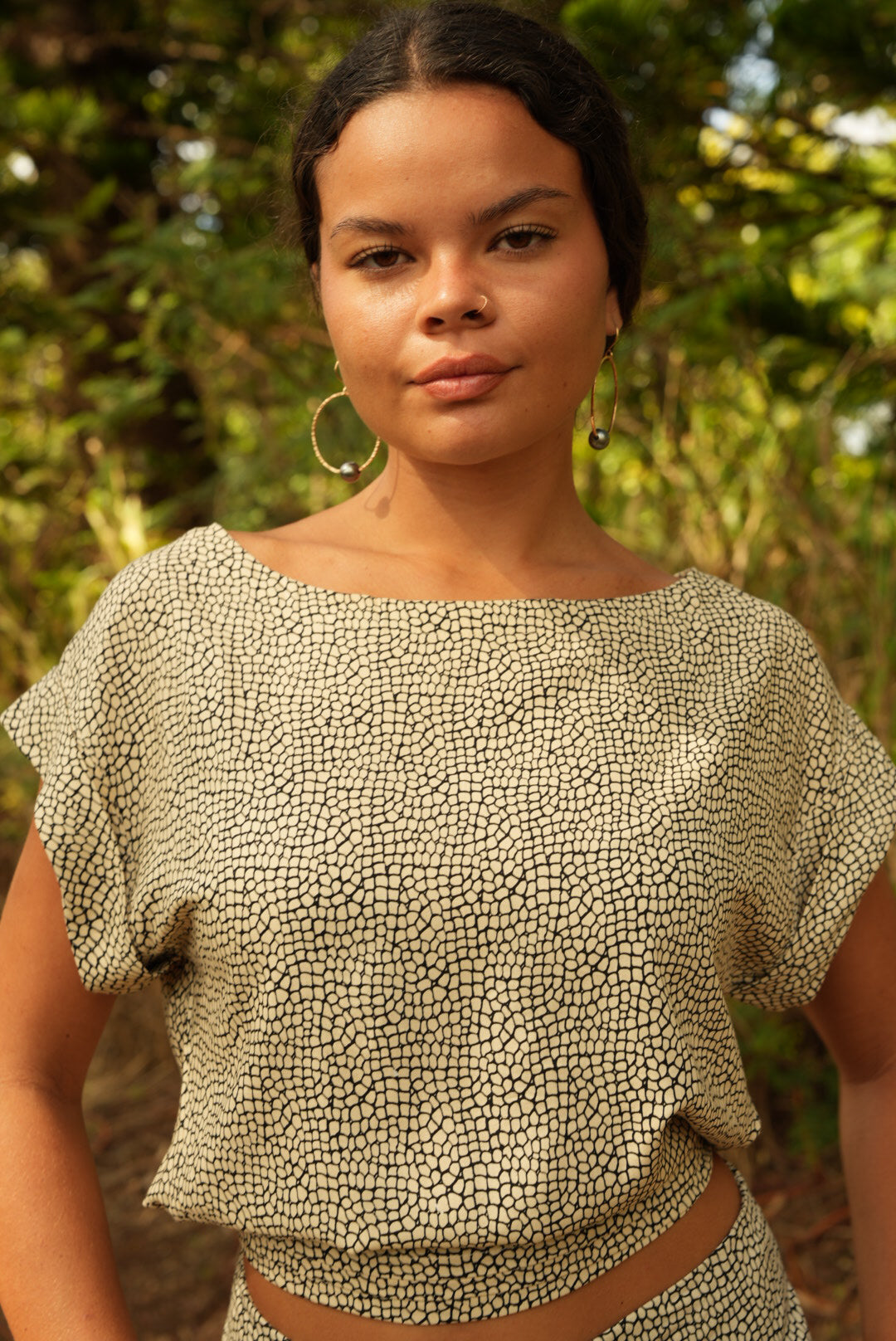 Mareva Top - Escama Black - KHUSH 53