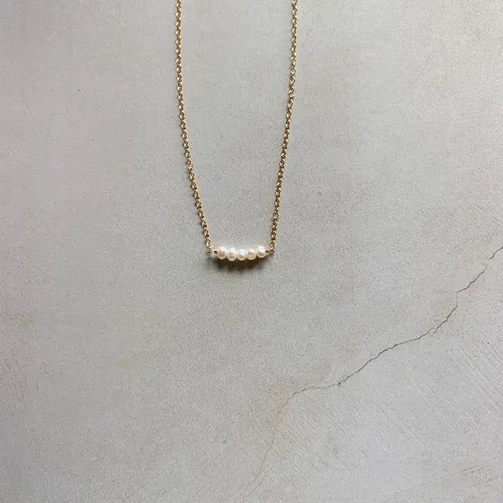49 - Jennifer Petite Bar Necklace- Kiele
