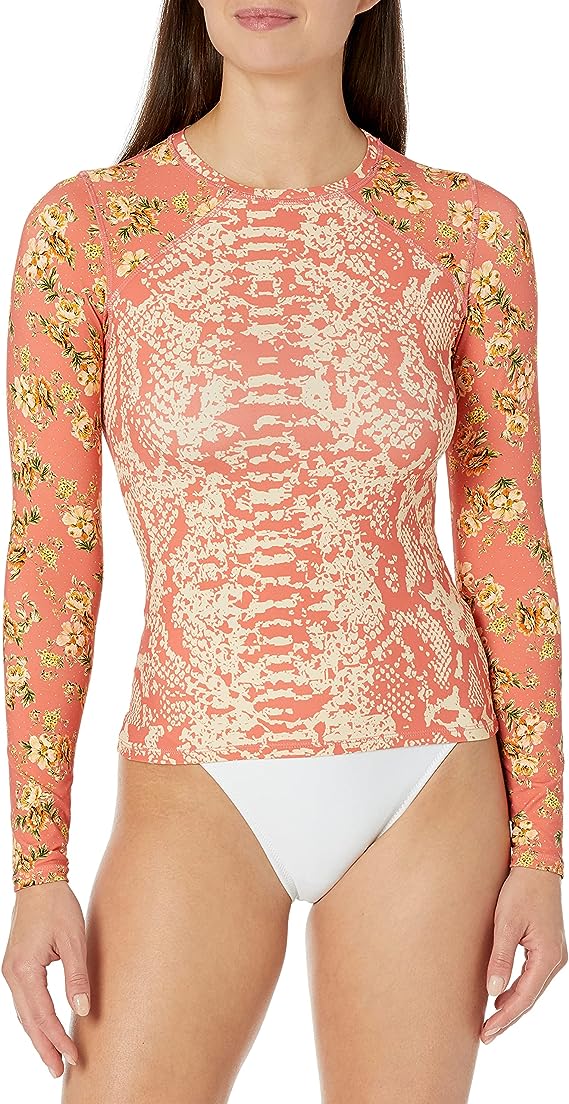 MAAJI LONG SLEEVE SWIM SHIRT - 2123CRA602