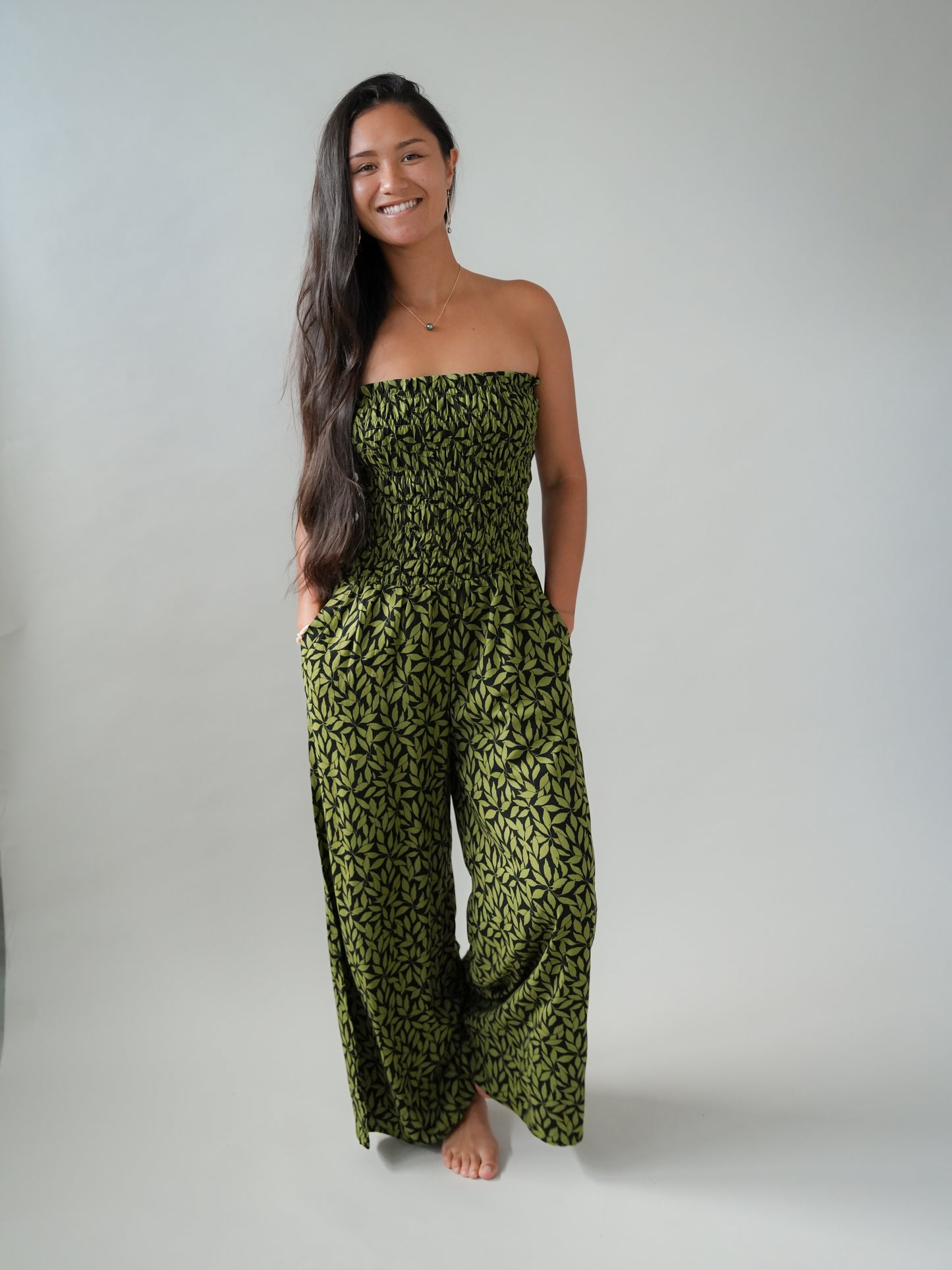 Lawai Jumpsuit - Petaline Black