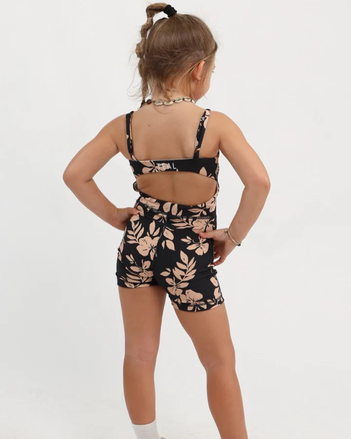 Mini Kayla Jumpsuit in Okika Black - ABT