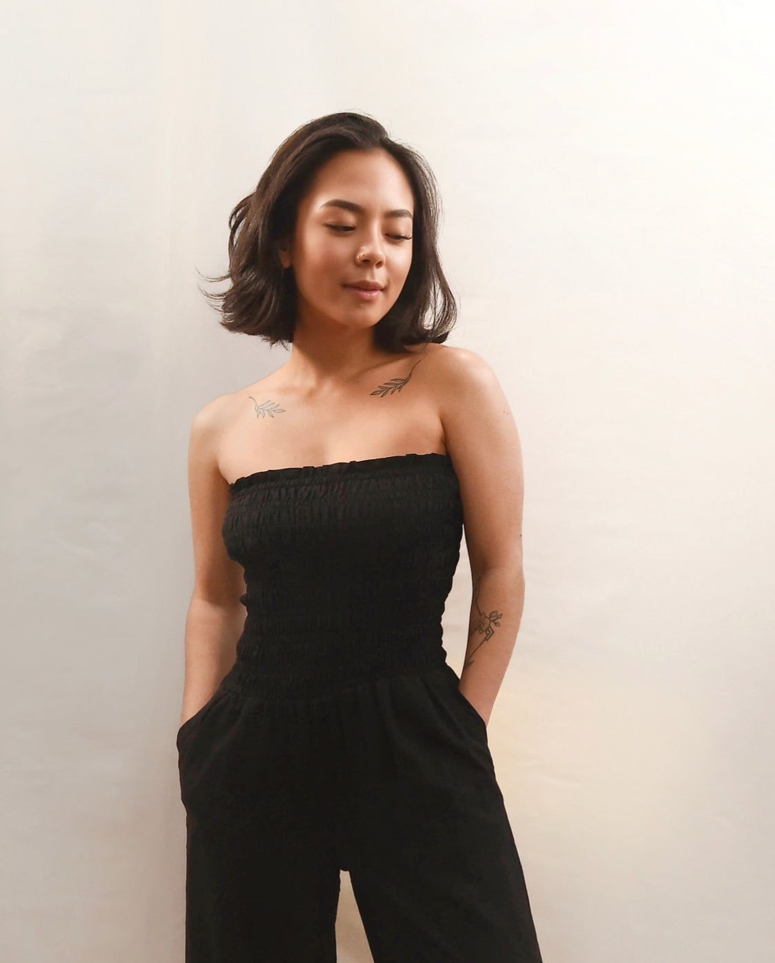 Lawai Jumpsuit - Solid Black