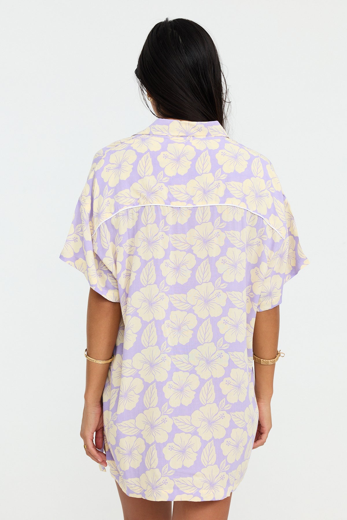 ALOHA SHIRT DRESS - AOKIS - BENOA SUMMER 25