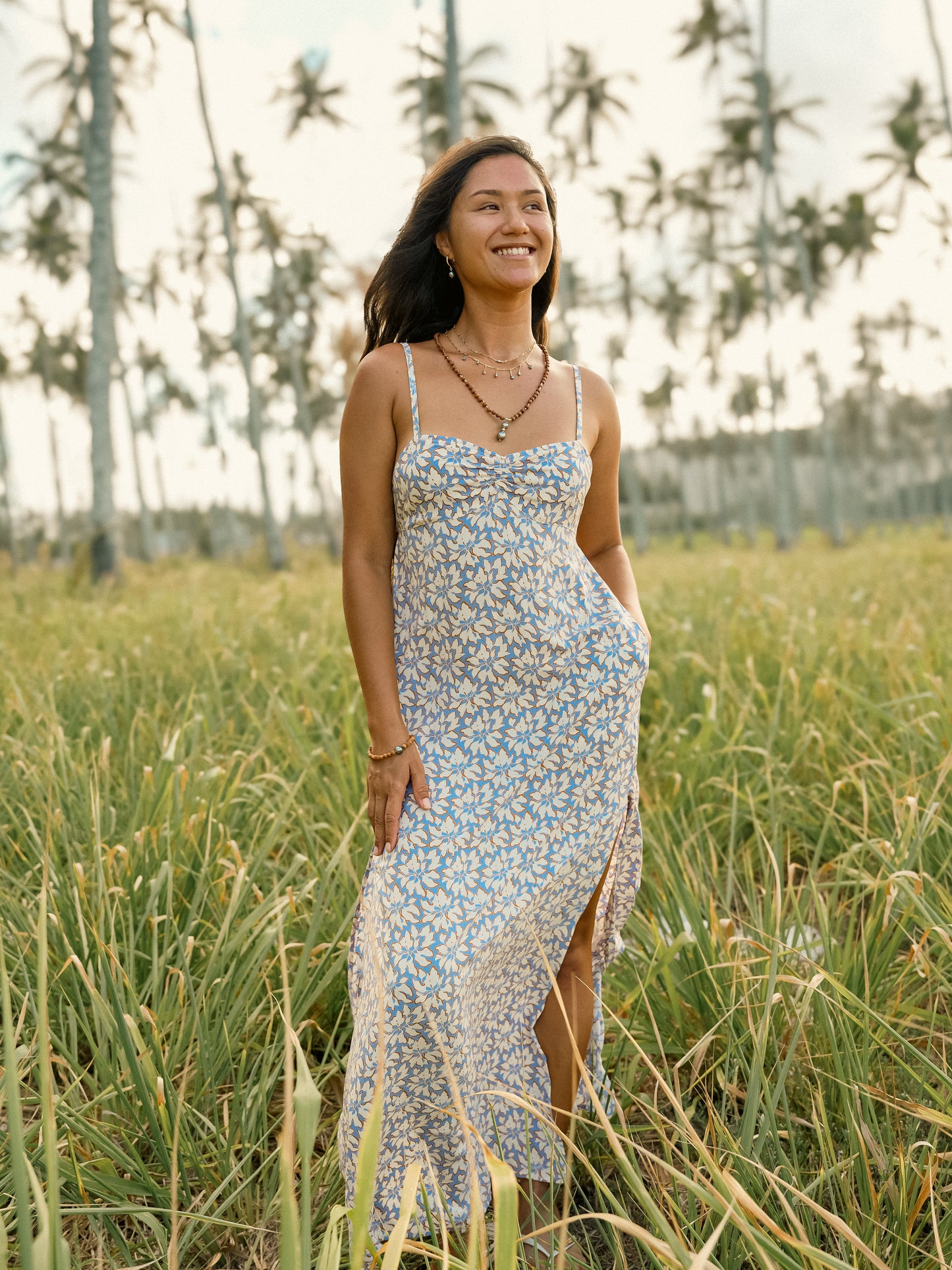 Oliva Dress - Bloomcrest Lavender