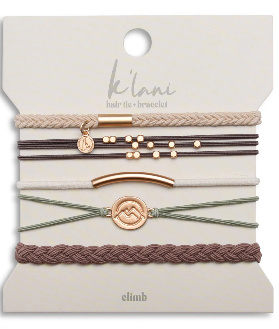 Hair Tie + Bracelet - Climb - K’lani