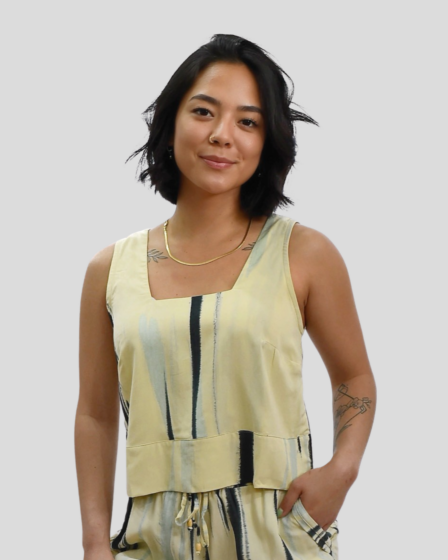 Tayla Top - TD Swell Blue