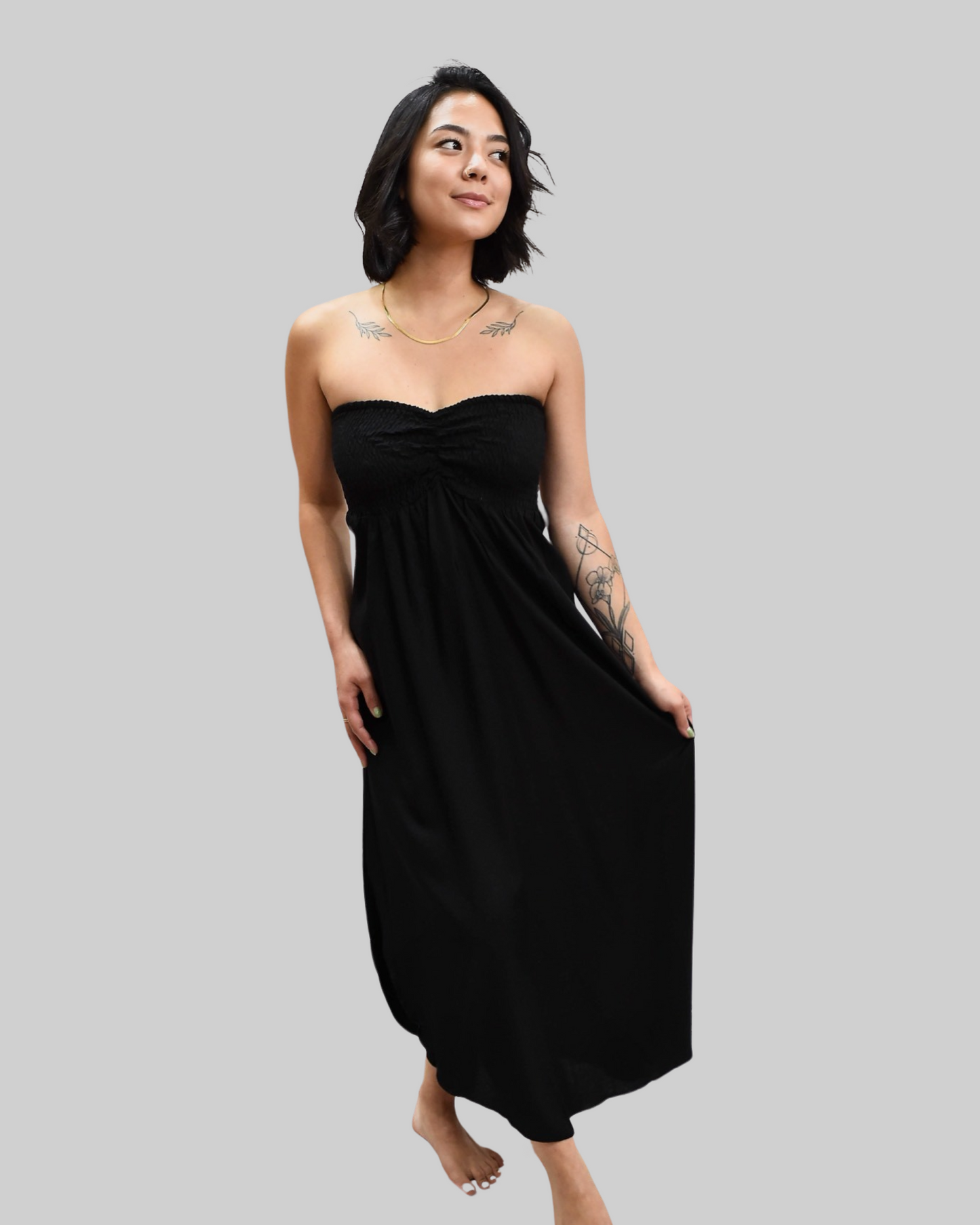 Shayla Dress - Solid Black