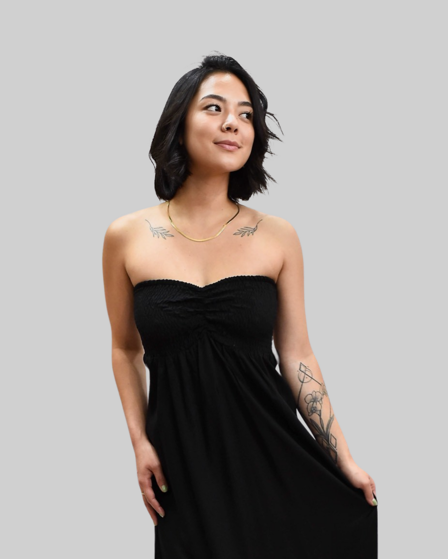 Shayla Dress - Solid Black