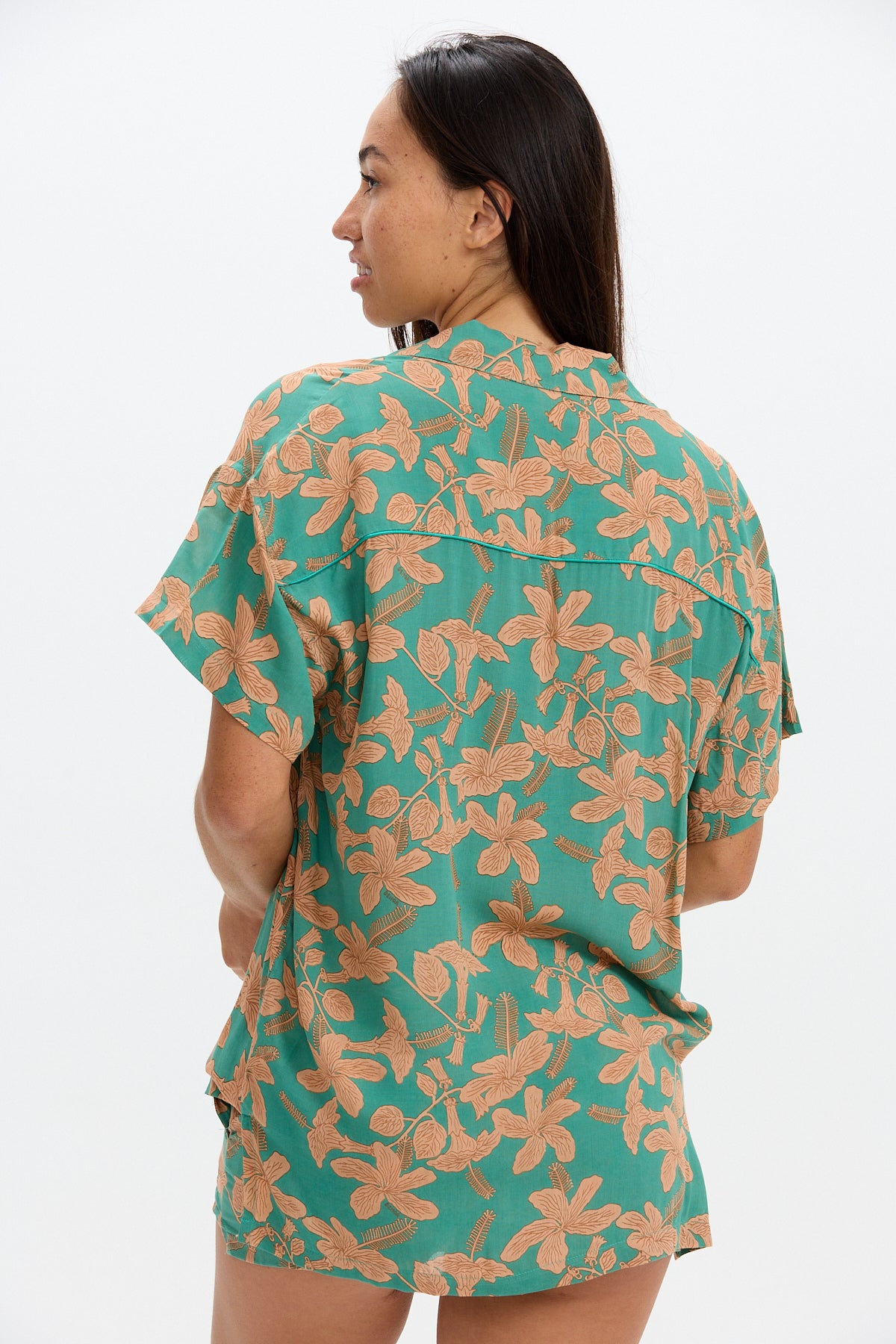 Aloha Shirt Dress - Tropics - BENOA RST26