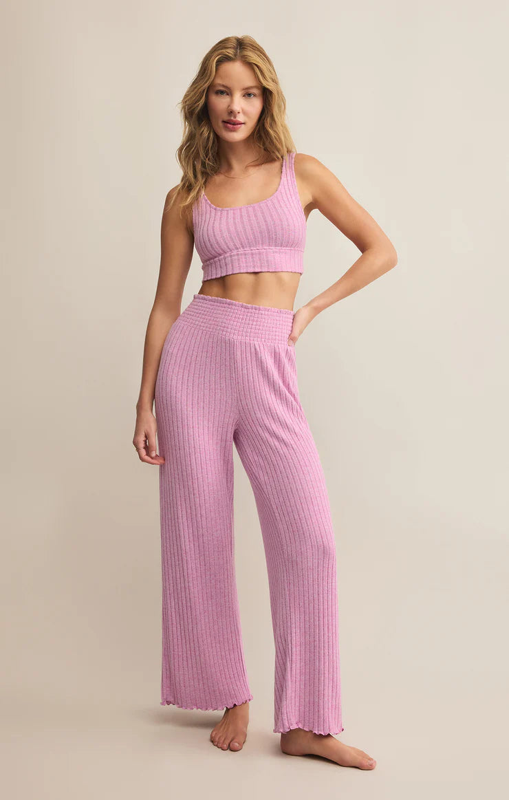ZOE RIB TANK BRA- Violet Gem - ZLT251388