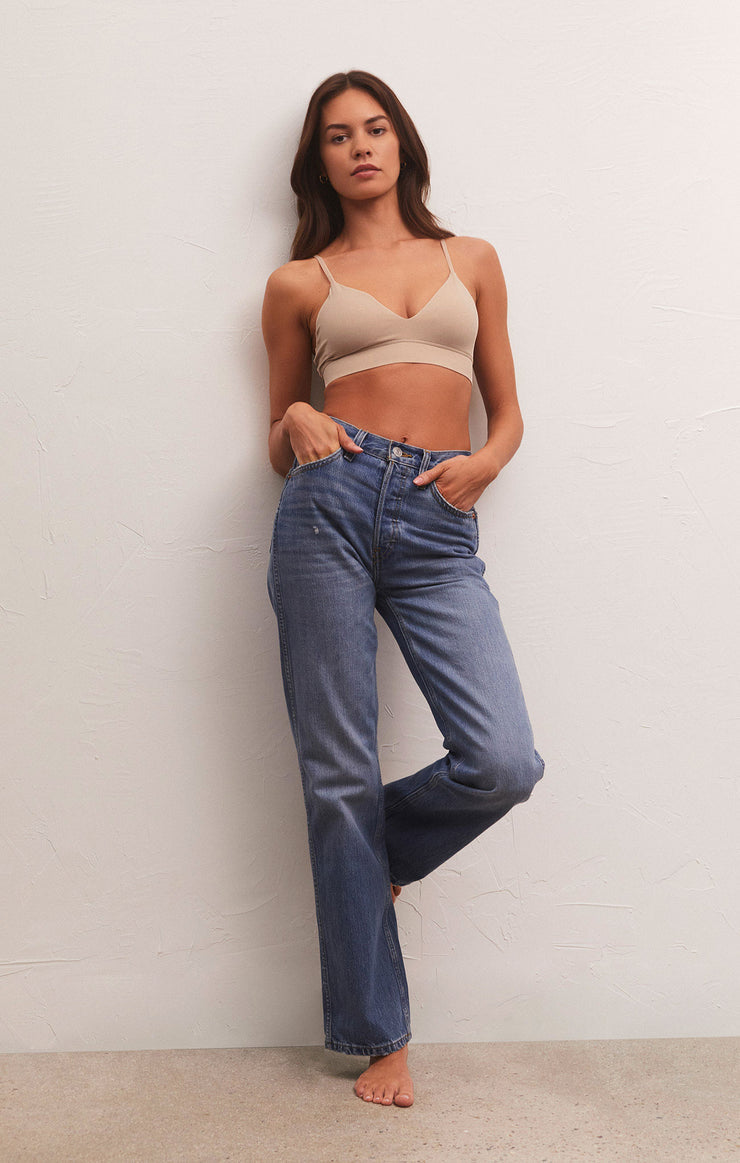 KENDRA SO SMOOTH BRALETTE-Birch- ZT233737