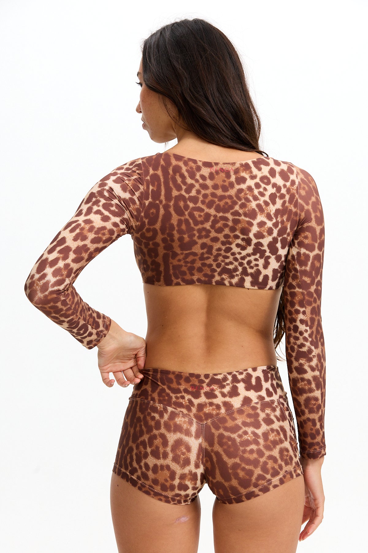 Long Sleeve Crop - Sahara- Benoa Active F25