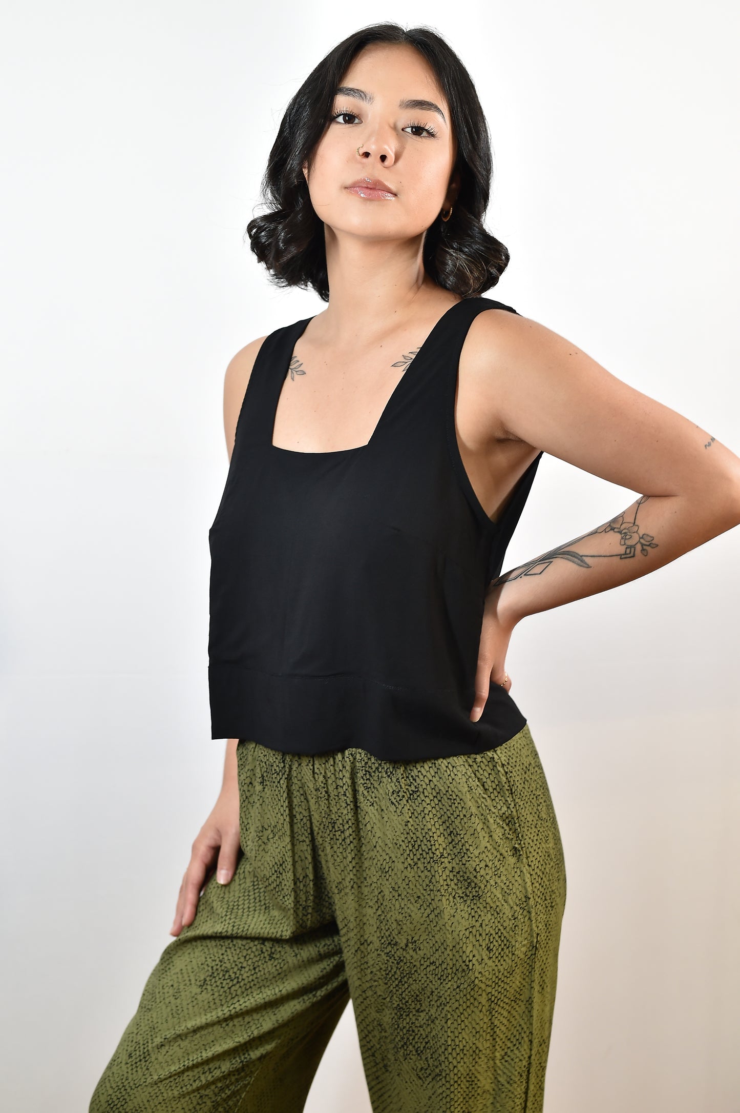 Tayla Top - Solid Black