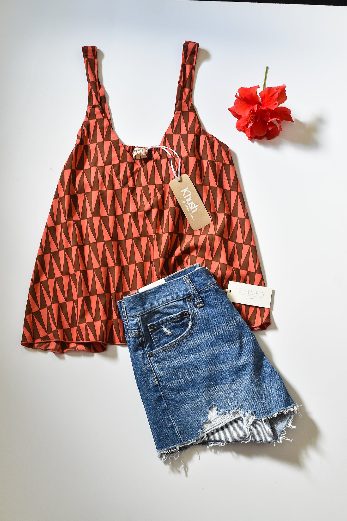 FRANKIE TANK- Retro Ginger - KHUSH 34