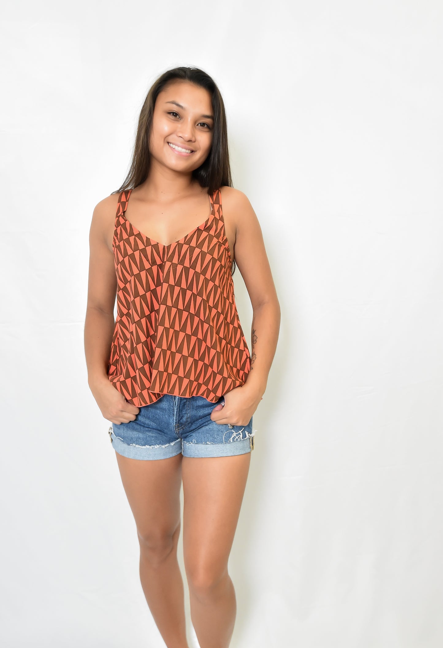 FRANKIE TANK- Retro Ginger - KHUSH 34