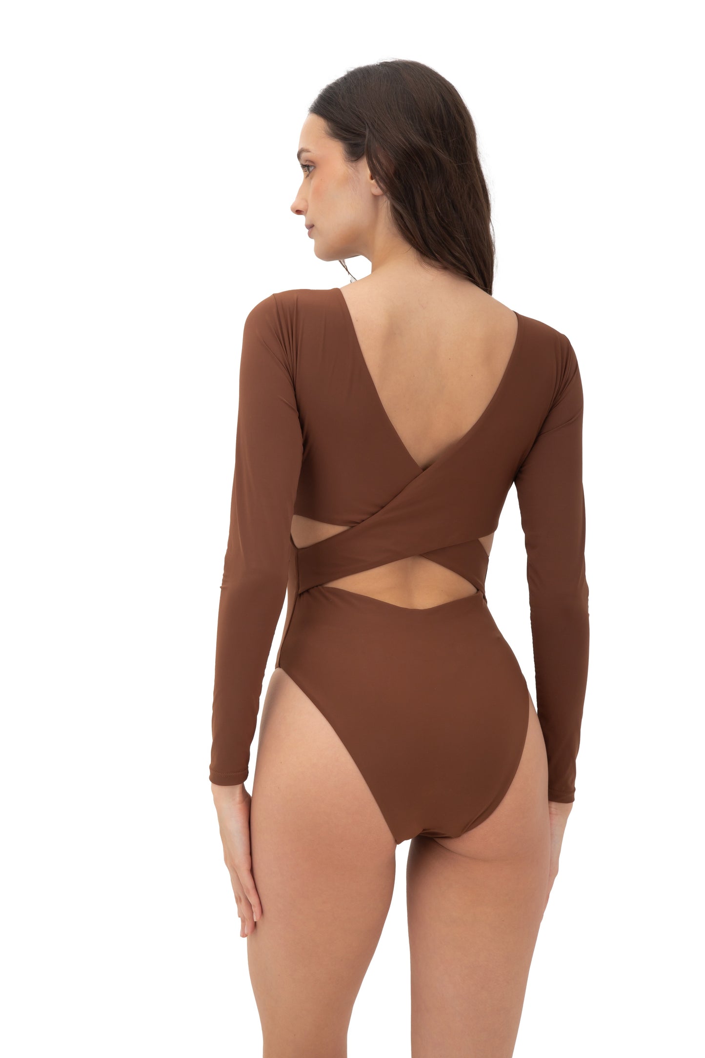 LIARA ONE PIECE- EARTH BROWN - MALAI - O36254