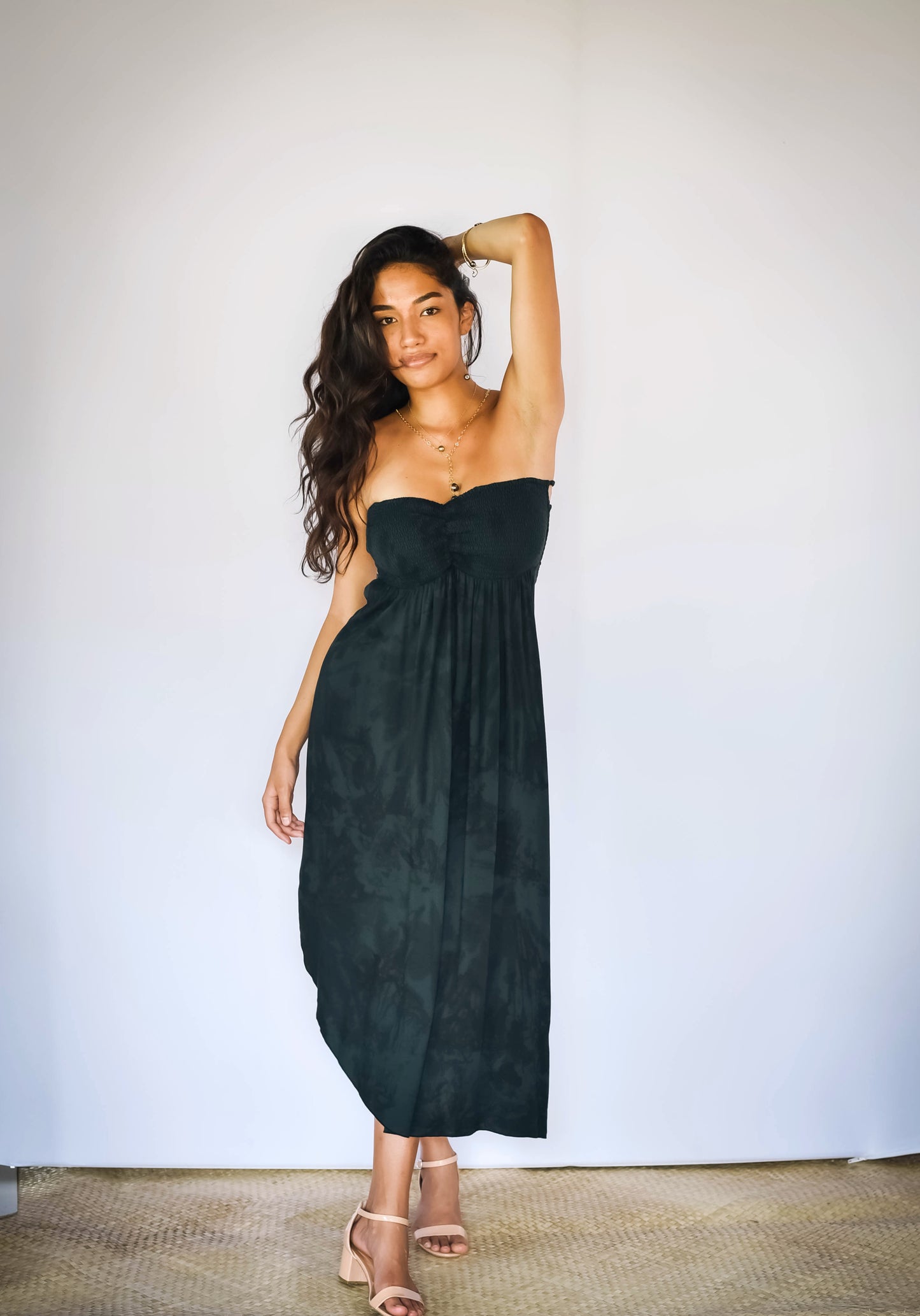 SHAYLA DRESS- TD Murky Black- KHUSH 19/33