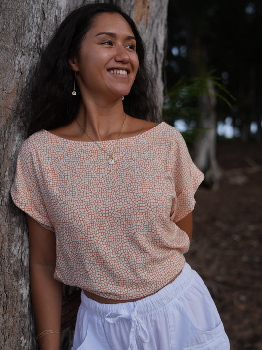 MAREVA TOP - ESCAMA TERRA - KHUSH 54