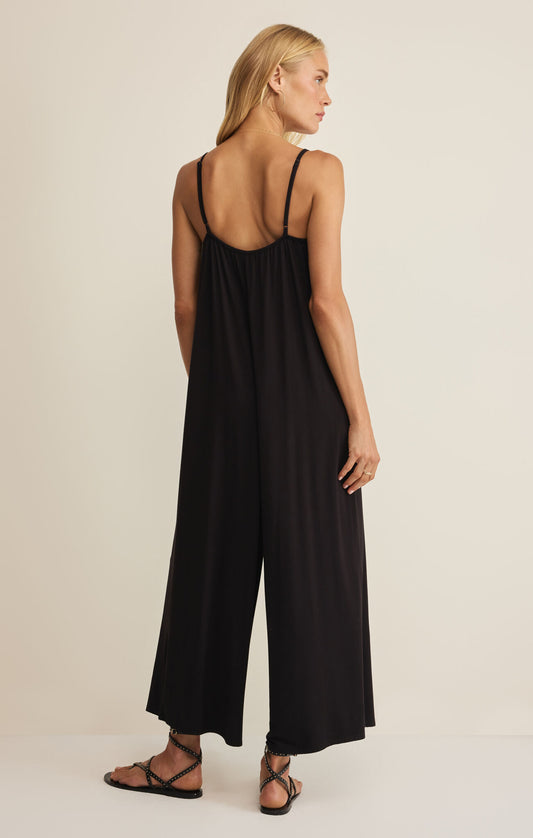 Day Off Jumpsuit - Black - ZP262723