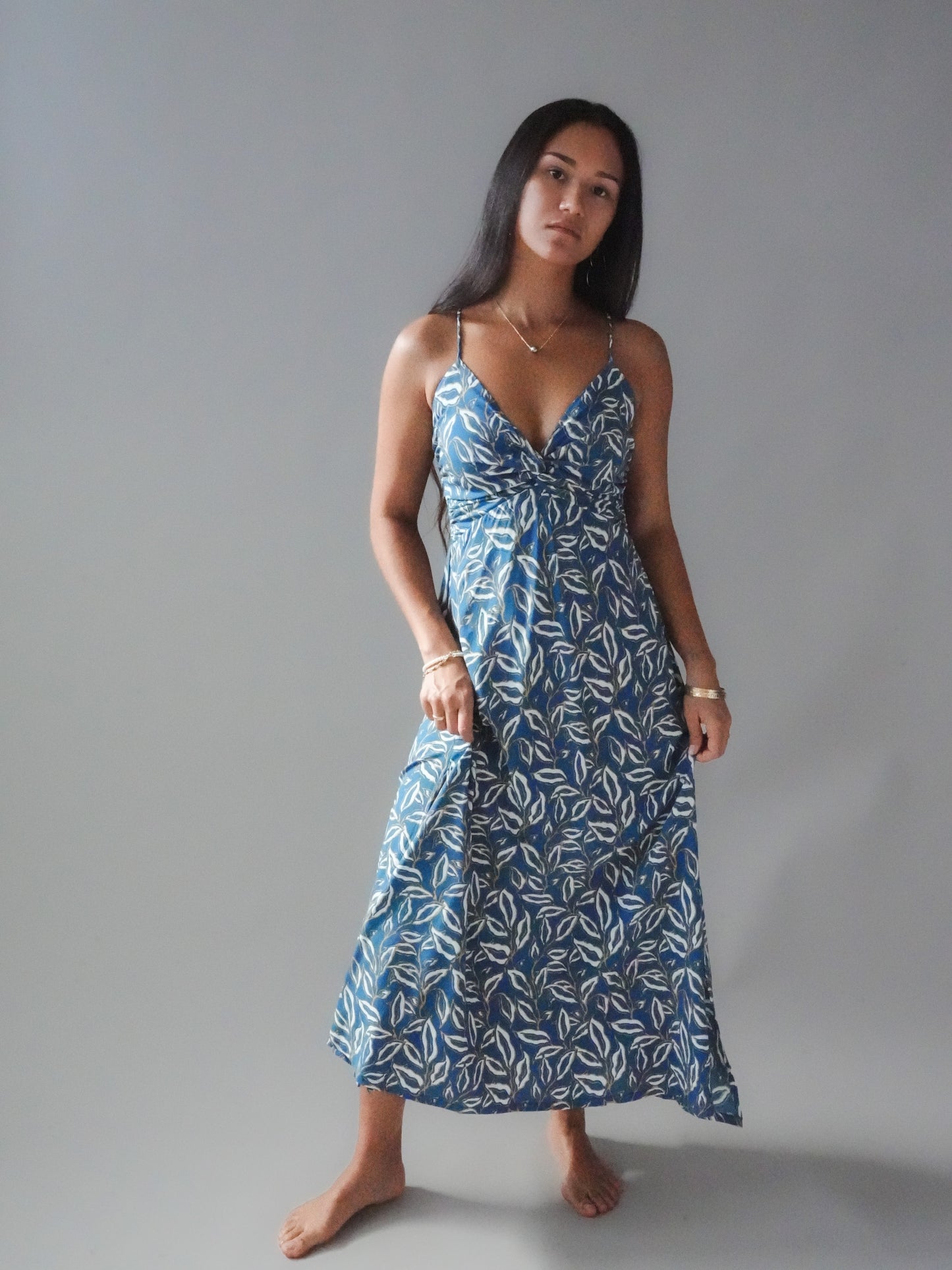 Lorena Dress - Lauris Petrol