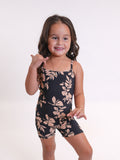 Mini Kayla Jumpsuit - Ribbed Okika Black
