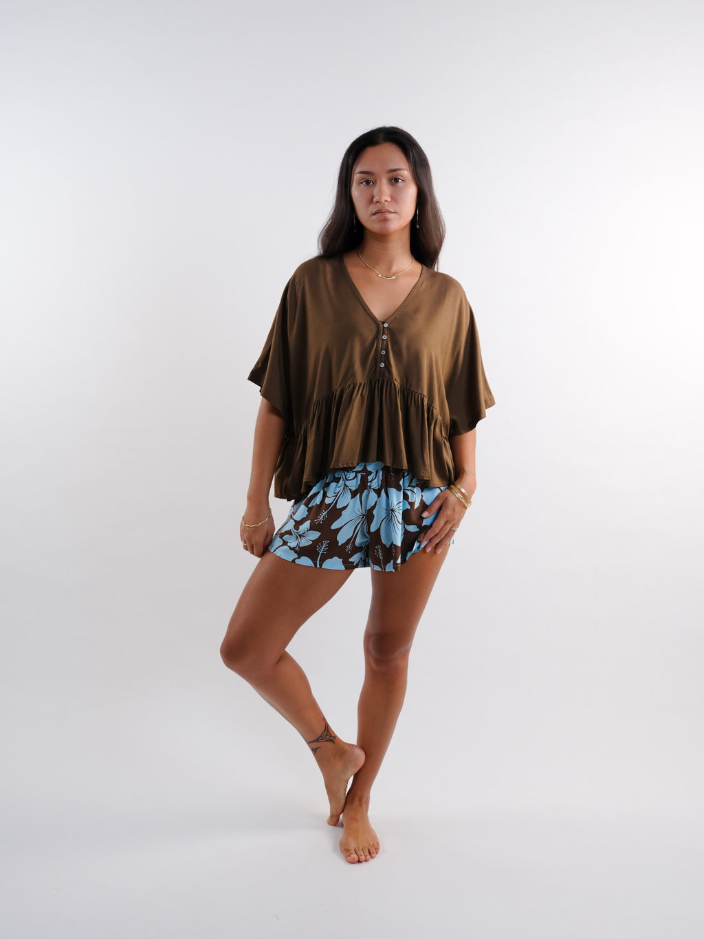 Tavea Top - Solid Brown