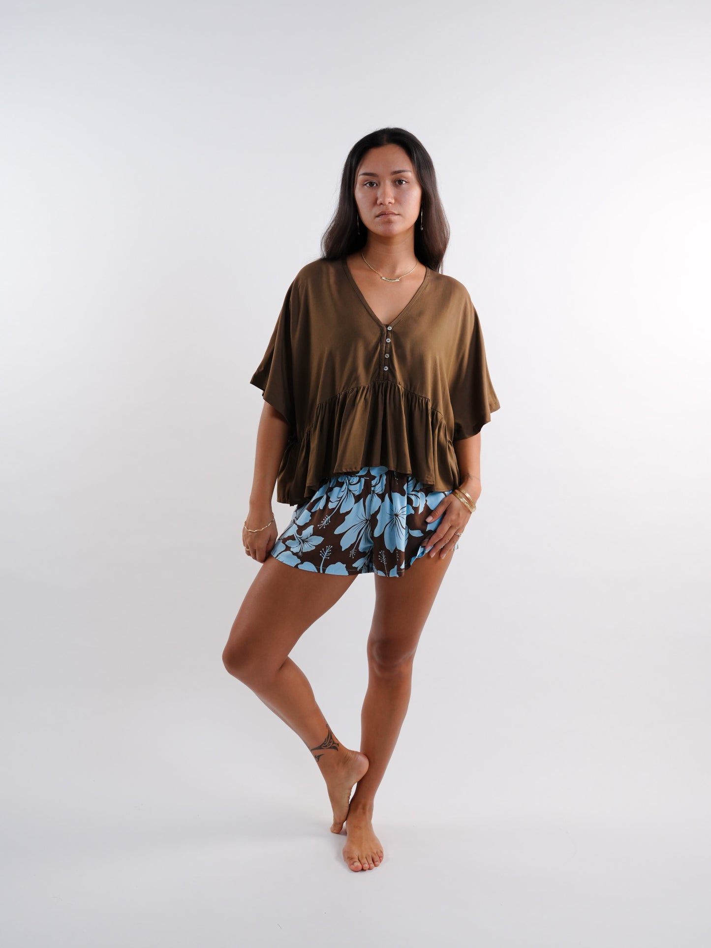Tavea Top - Solid Brown