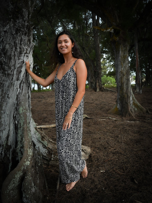 Aria Jumpsuit - Magnolia Black
