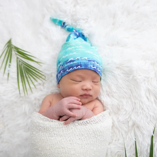 Nalu - Baby Bamboo Knotted Hat - Coco Moon