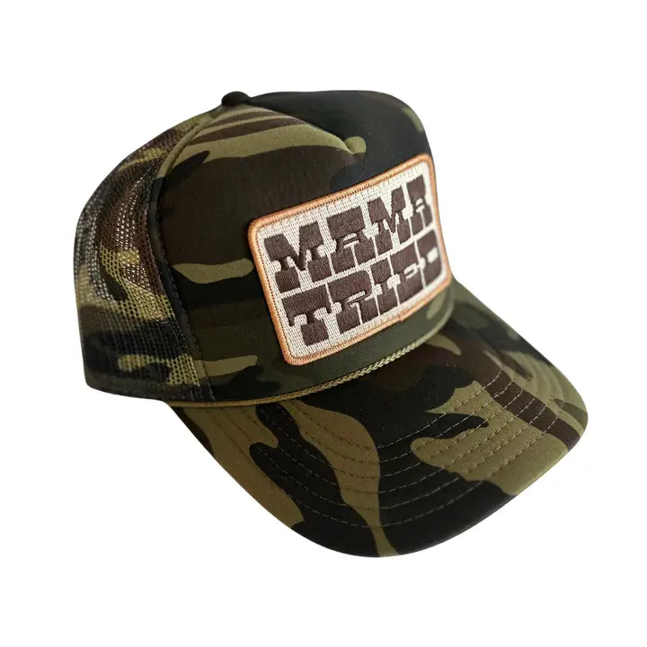 Mama Tried Patch Trucker Hat | Camo