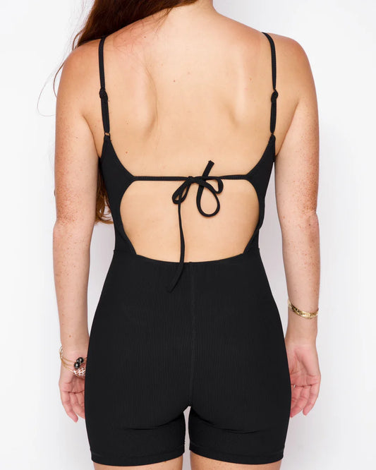 MILA Jumpsuit - BLACK - Active by Teal