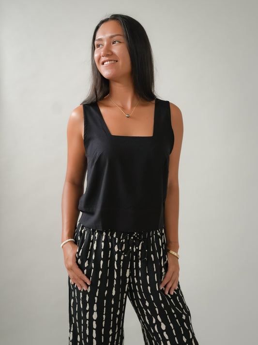 Malta Pant - Current Black