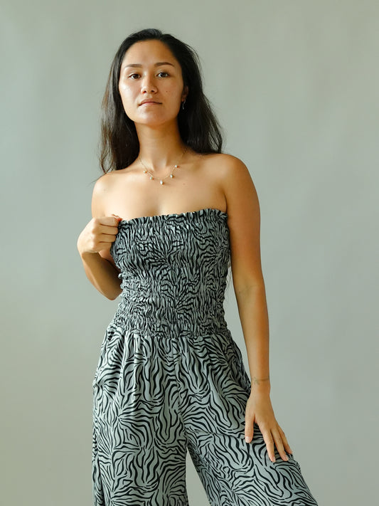 Lawai Jumpsuit - Raye Grey