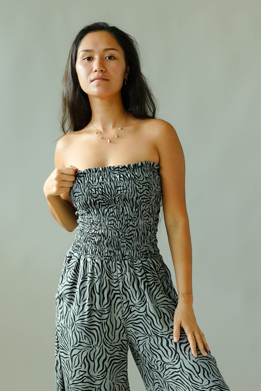Lawai Jumpsuit - Raye Grey