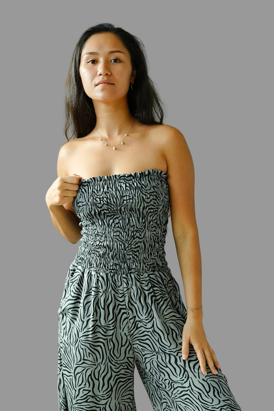 Lawai Jumpsuit - Raye Grey