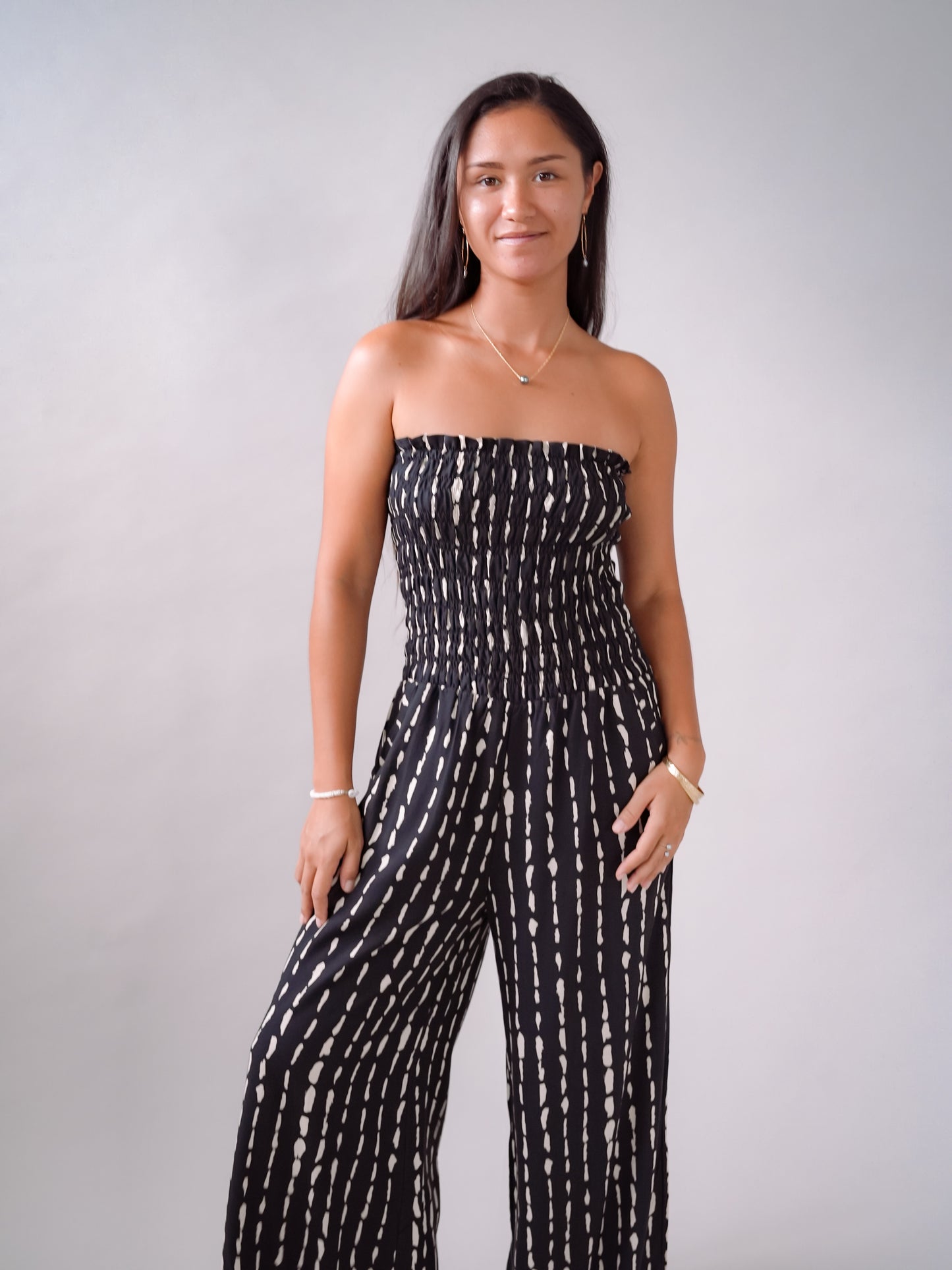 Lawai Jumpsuit - Current Black